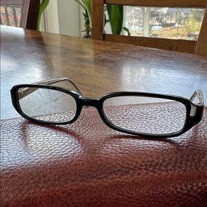 Tommy Hilfiger Y2K style frames with multicolored speckle arms